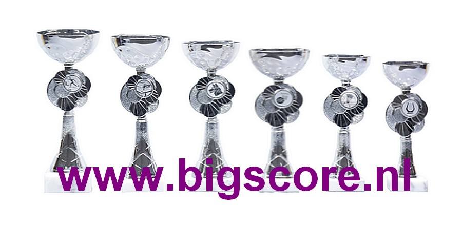 Z 641 Beker Zilver 6 delig